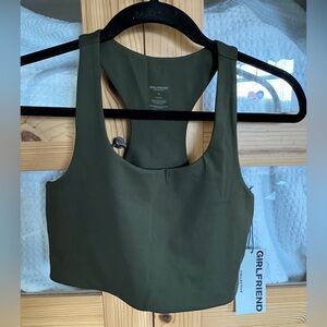 Girlfriend Collective Grey Activewear Top